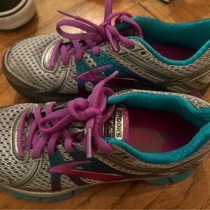 Brooks Gray and Pink Athletic Shoes